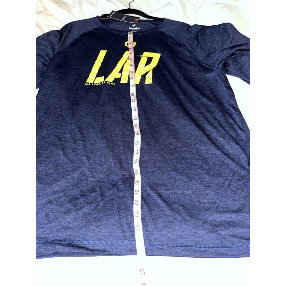L A Ram Long Sleeve Shirt Light Weight XL New - Picture 6 of 7